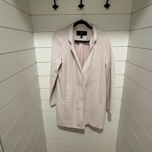 Vero Moda Pink Trench Coat with Classic Lapel